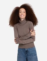 Pullover - Misto viscosa - marrone