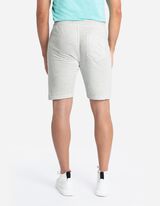 bermudy  - Straight Fit - bialy