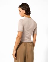 Pullover - Feinstrick - Beige