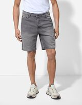 Dž&iacute;nsov&eacute; &scaron;ortky - Straight Fit - seda