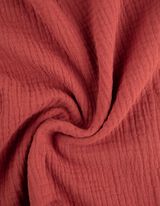 bluzka - Muślin - ciemny czerwony