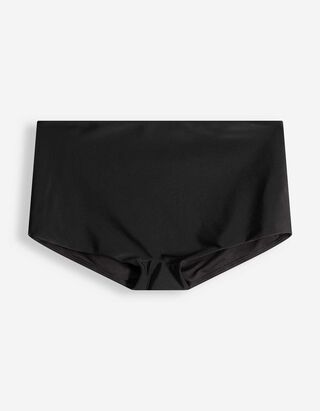 Bikinislip - einfarbig - schwarz