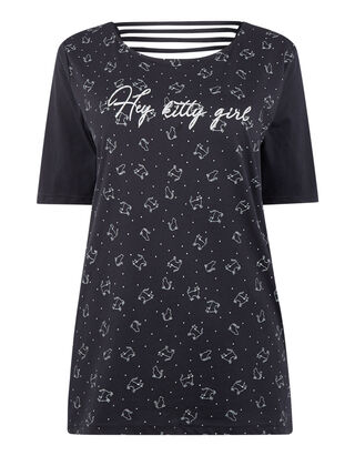 Damen Shirt mit Hundemuster