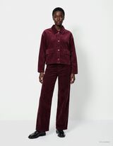Jacke - Cord - Lila