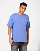 T-shirt - Coupe oversize - Bleu