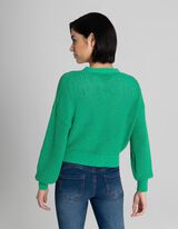 Cardigan - Oversized Fit - verde scuro