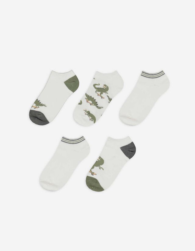 Sneakersocken - 5er-Pack