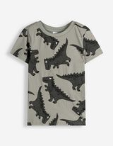 Pyjama Set aus Shirt und Shorts - 2er-Pack - bronzefarben