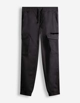 Cargohose - Jogger Fit - Schwarz