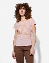 T-Shirt - Print - rosa