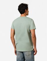 T-shirt - Unicolore - p&eacute;trole