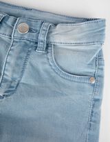 Jeans - Ricami - celeste