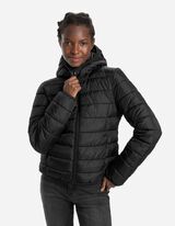 Prošivena jakna - Vodoodbojno - crna