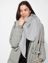 Dreieckstuch - Weiches Material - hellgrau