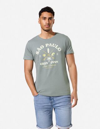 T-shirt - Petrolio