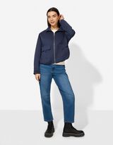 Blouson - Weiches Material - dunkelblau