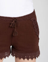 R&ouml;vidnadr&aacute;g - Csipkeszeg&eacute;ly - sotetbarna