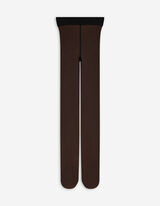 Leggings - einfarbig - schwarz