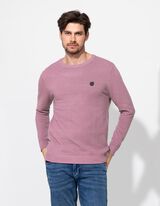 Pullover - Labelpatch - pink