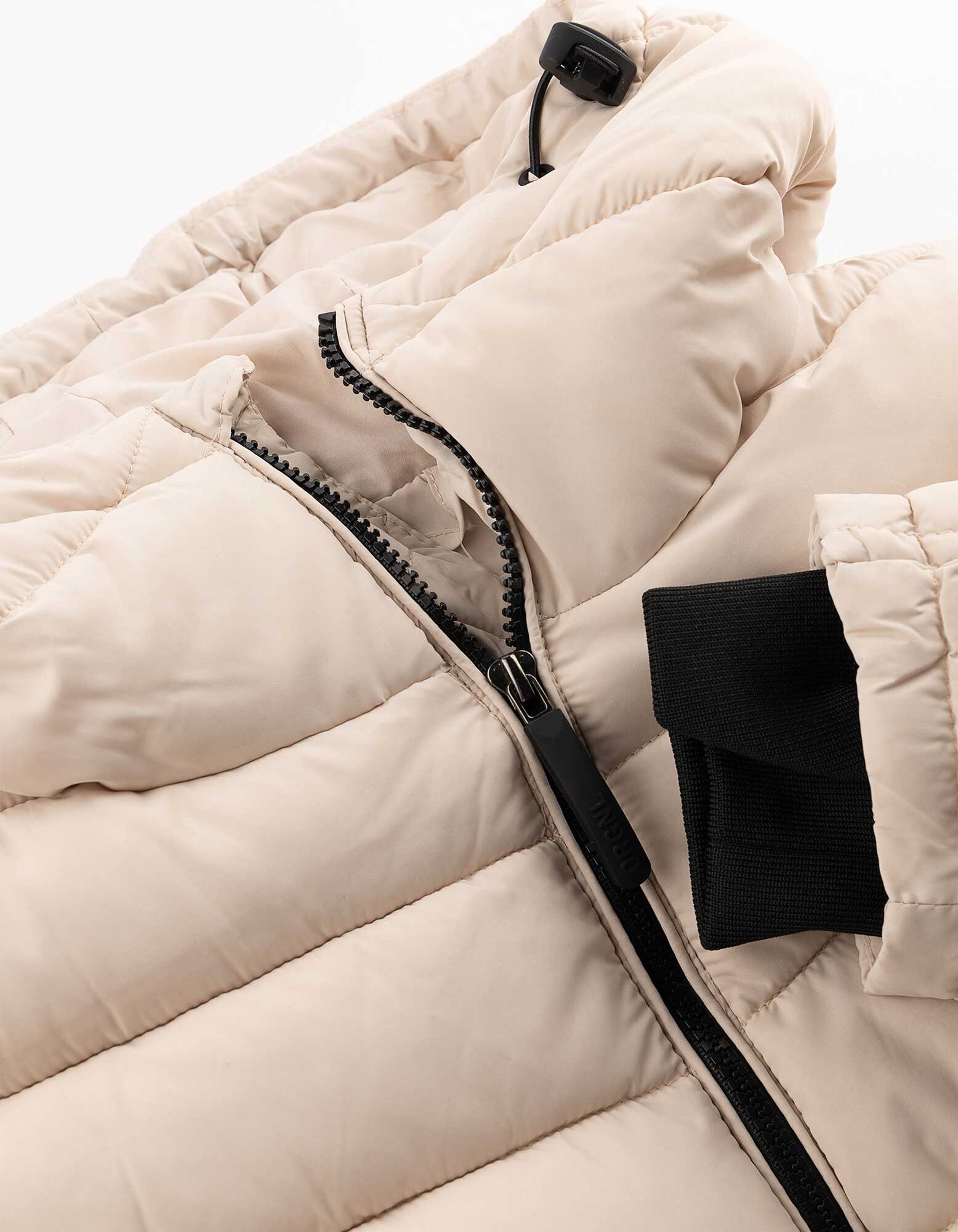 Steppjacke - Wasserabweisend - Beige