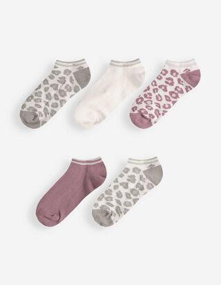 Sneakersocken - 5er-Pack