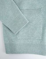 Kardigán - Viszkózkeverék - türkiz