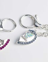 M&oacute;dny doplnok - 2 ks v balen&iacute; - strieborny