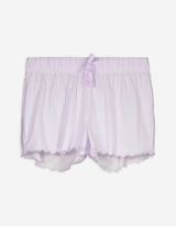 Pyjamashorts - Allover-Print - lila