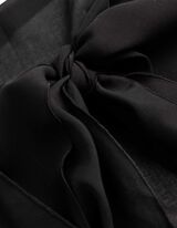 Tuch - einfarbig - schwarz