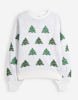 Pullover - Christmas - Off-White
