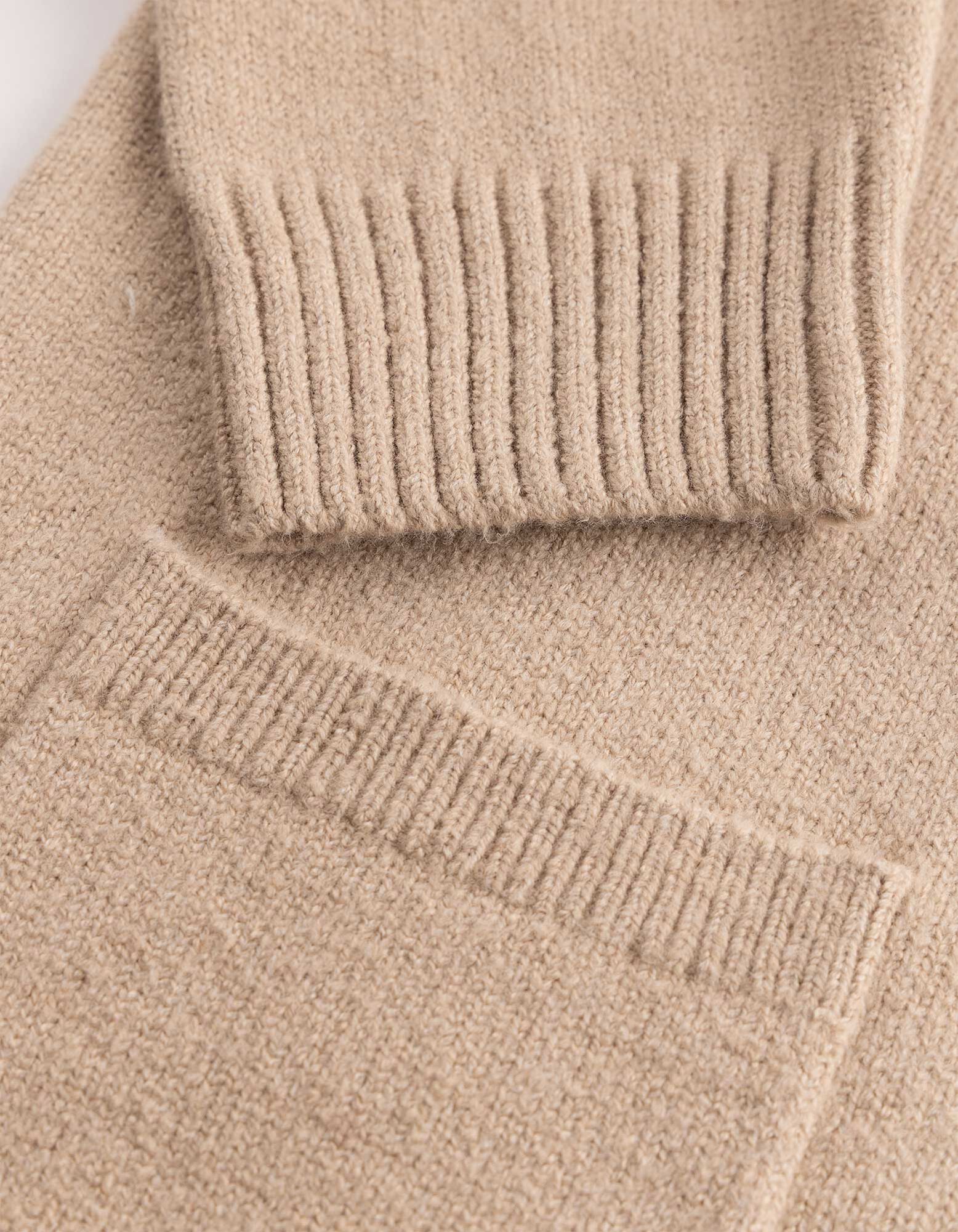 Cardigan - Knopfleiste - Beige