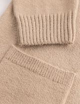 Cardigan - Knopfleiste - Beige