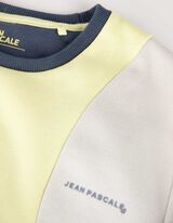 Mikina - Viacfarebn&yacute; dizajn - tmavomodra