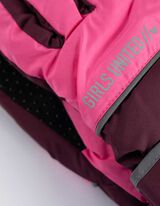 Gants de ski - Blocage des couleurs - rose