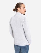 Pletena jopa - Na&scaron;itek - siva