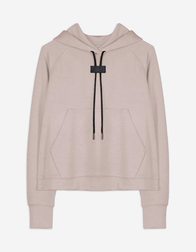 Hoodie - Soft-Touch - beige