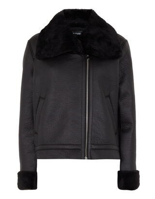 Damen Jacke in Lederoptik&nbsp;