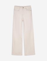 Jeans - Straight fit - beige