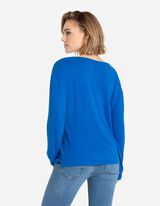 Marškinėliai ilgomis rankovėmis - LENZING™ ECOVERO™ - tamsiai melynas