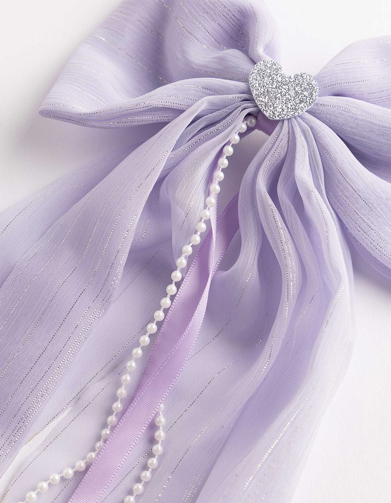 Haarschmuck - Schleifenapplikation - Pink
