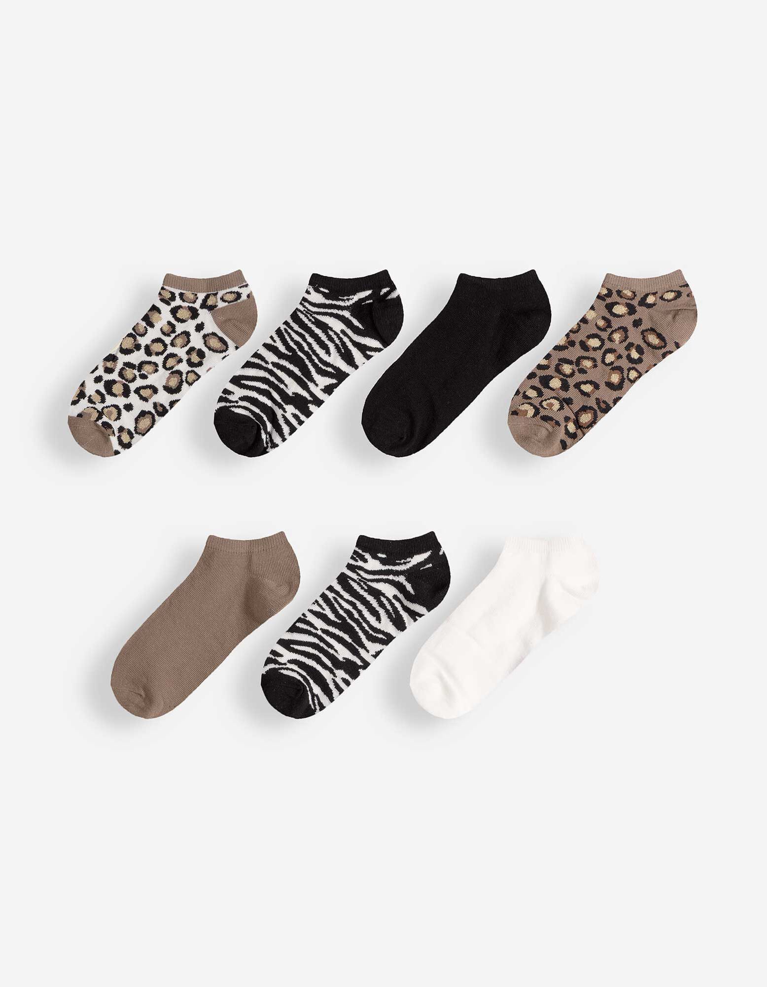 Socquettes basses - Lot de 7