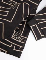 Kapucnis felső - Zsinóros kapucni - fekete