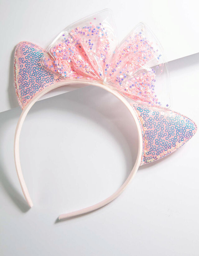 Accessori capelli - Inserto di paillettes - rosa