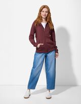 Dukserica sa kapuljačom - jednobojna - braon