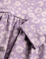 Jurk - Print all-over - Paars