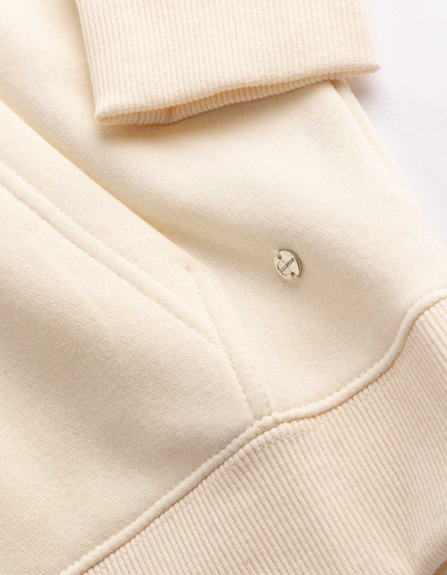 Sweat &agrave; capuche - Capuche - jaune clair