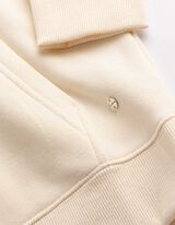 Sweat &agrave; capuche - Capuche - jaune clair