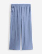 Palazzo - Musselin - blau