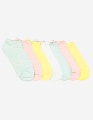 Socquettes basses - Lot de 7 - Bleu clair