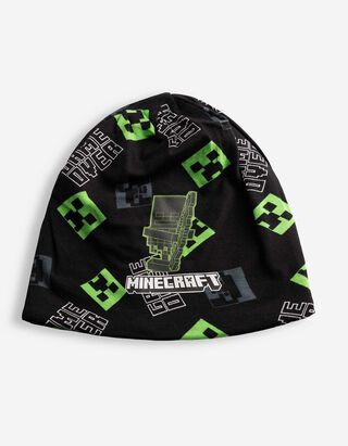 M&uuml;tze - Minecraft - Schwarz